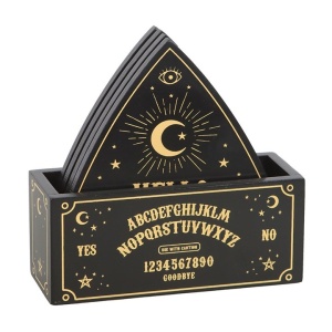 Set 4 coastere Tabla Ouija 12.5cm - Img 3