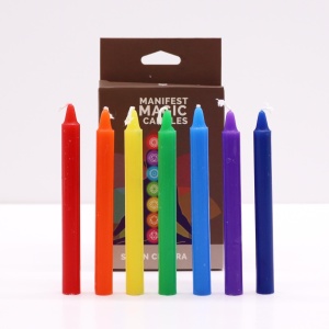 Set 7 lumanari magice pentru ritualuri, 12x1.2 cm - Img 2
