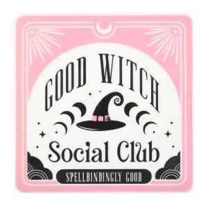 Set cana ceramica si suport Good Witch Social Club, capacitate 340 ml - Img 4