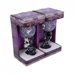 Set pocale craniu Deaths Desire 19 cm - Img 7