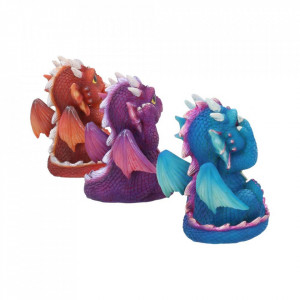 Set statuete Trei dragonei intelepti 8.5 cm - Img 5