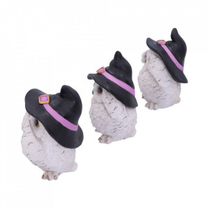 Set Trei bufnite vrajitoare intelepte 9cm - Img 3