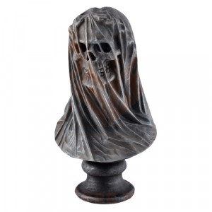 Statueta bust craniu Dark Veil 21cm - Img 3