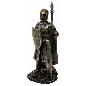 Statueta Cavaler medieval 17 cm - Img 3