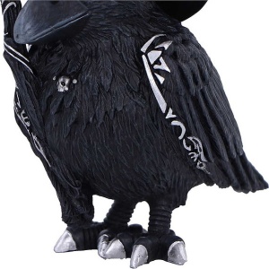 Statueta corb Eliwing – colectia Cult Cuties, decor gotic fantasy, 10.4 cm - Img 3