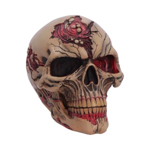Statueta craniu Hall of Horrors: The Walker of Death – decor gotic si decor fantasy, 15.54 cm