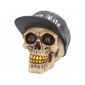 Statueta craniu Thug Life 16 cm - Img 2
