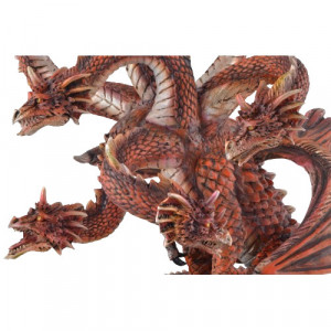 Statueta dragon cu sapte capete Apokalyps 35cm - Img 3