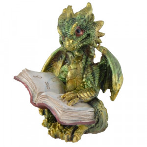 Statueta dragon Lectura de seara 9cm - Img 4