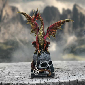 Statueta dragon Soarta Lumii 23 cm - Img 6
