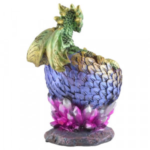 Statueta Dragonel in ou 14 cm - Img 6