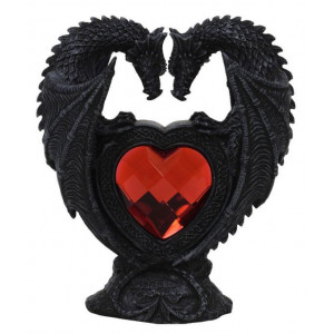 statueta cu dragoni formand o inima
