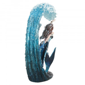 Statueta Elemental Magic - Vrajitoarea Apei, Anne Stokes 25.5 cm - Img 4
