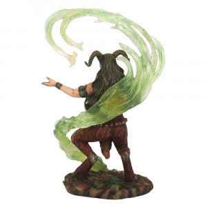 Statueta Elemental Magic - Vrajitorul Pamantului, Anne Stokes 22 cm - Img 3