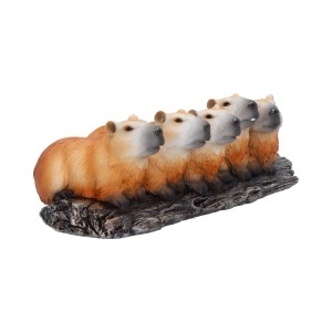 Statueta Familia Capybara – decor fantasy collector, 7 cm - Img 4