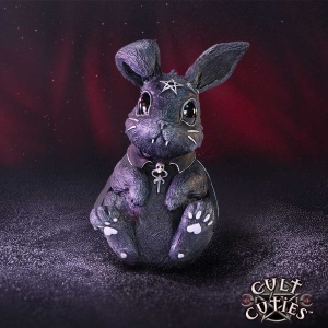 Statueta iepure Bunerius - Cult Cuties, decor gotic fantasy, 9.7 cm - Img 7