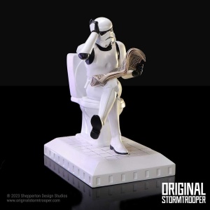 Statueta licenta Star Wars - Stormtrooper Pooper Trooper 14cm - Img 5