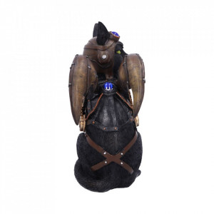 Statueta pisica steampunk Zborul felinei 22.7cm - Img 3