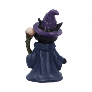 Statueta pisicuta Whiskered Wizard 14 cm - Img 3