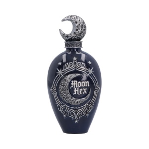Statueta sticluta de potiune Moon Hex 15,5 cm - House of Obscura