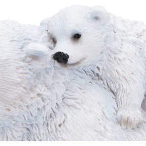 Statueta ursi polari Mama cu pui - Polar Guardian 8.6 cm - Img 6