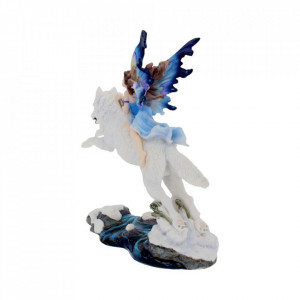 Statueta zana si lup Spirit liber 23.5 cm - Img 6