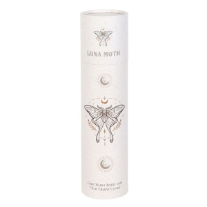Sticla pentru apa Light Luna Moth cu Cuart Transparent - Img 5