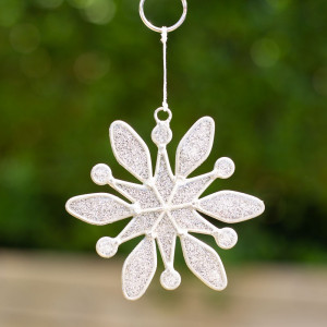 Suncatcher Fulg de zapada 13.5 cm