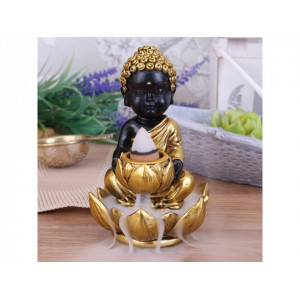 Suport conuri tamaie backflow Buddha Copil 10 cm - Img 5