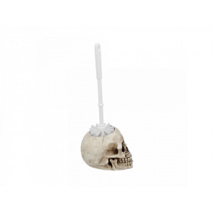 Suport perie toaleta craniu Brush with Death 17 cm - Img 6