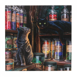 Tablou canvas cu led Magical Emporium - Lisa Parker, 30x30cm - Img 2