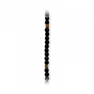 Bratara ajustabila Onix, talisman pentru Protectie si Echilibru