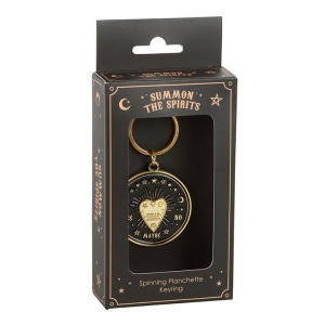 Breloc metalic rotativ Placa Ouija 8.2cm - Img 2