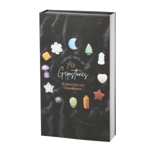Calendar advent 12 zile de cristale in forme de Craciun