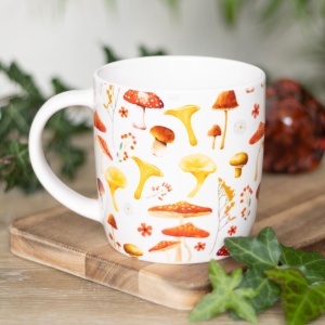 Cana ceramica Enchanted Forest - Peste tot ciuperci 360 ml - Img 5