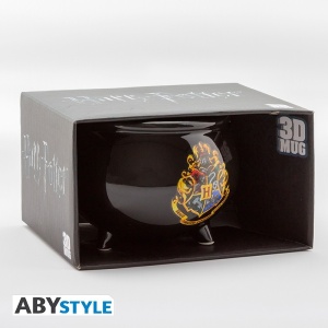 Cana ceramica in forma de cazan licenta Harry Potter - Hogwarts, capacitate 500ml - Img 5