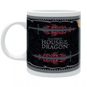 Cana ceramica licenta House of the Dragon - Casa Targaryen 320ml - Img 4