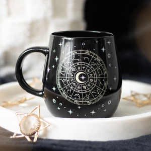 Cana ceramica termosensibila Astrology, capacitate 500 ml - Img 7