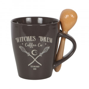 Cana cu lingura Witches Brew Coffee Co 10 cm, capacitate 500 ml - Img 6