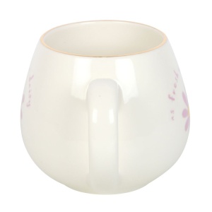 Cana rotunda din ceramica Fresh as a Daisy, capacitate, 500ml - Img 2