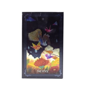 Carti de Tarot Shuttle Mirror cu brosura, 78 carti holografice - fantasy si efect oglinda - Img 6