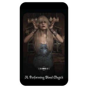 Carti Oracol A Gothic Witch's Oracle – magie, intuitie si shadow work, 40 carti + ghid - Img 2