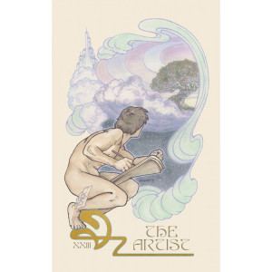 carti de tarot inspirate de Art Nouveau