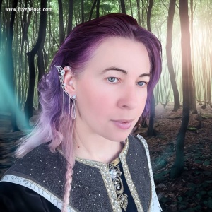 Cercel pe ureche lucrat manual – Ureche de Elf Elven Bride - Img 4
