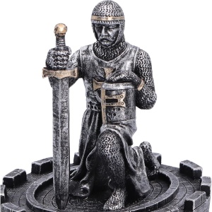 Cutie pentru bijuterii The Pledge – decor medieval ( 11.5 cm) - Img 7