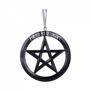 Decoratiune cu agatatoare pentagrama Powered by Witchcraft 7 cm - Img 1