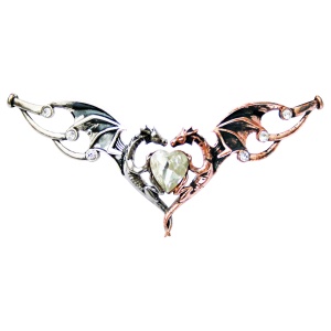 Dragon Heart Hengeband – Bijuterie magica pentru frunte cu dragoni, talisman pentru iubire si legaturi sacre