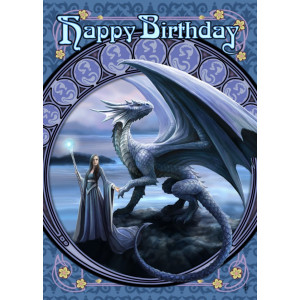 Felicitare zana si dragon Orizonturi noi
