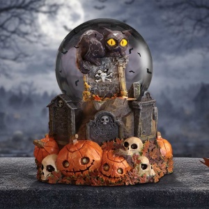 Glob cu zapada Halloween Pumpkin Patch 15,4 cm - Whisper Wood - Img 7
