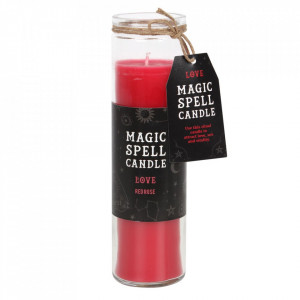 Lumanare magica pentru ritualuri de iubire - Magic Spell (aroma trandafir)
